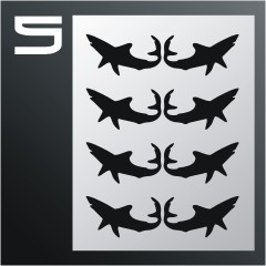 Shark Decals