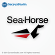 Johnson Sea Horse logo decals