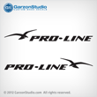 Pro-Line Boat logo decal set new logo version 2012 2011 2010 2009 hull black</h2>
<p>seen on late models 2012 and earlier.