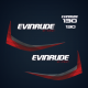 2015 Evinrude 130 hp Decal Set E-TEC Blue Models *