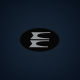 1995-1997 Evinrude E-logo Raised Gel Emblem 0212477