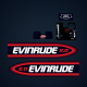1998-1999 Evinrude 2.0 hp Decal Set 0115766
