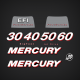 Mercury decals replica
8M0114767 DECAL SET
8M0043703
8M0044902
896856002
896856003
2006 2007 2008 2009 2010
30 40 50 60 HP stickers
EFI 4S
BIG FOOT JET DRIVE
4 Stroke Carb 3 CYL outboard motor covers
834785T41 8M0118168 834785T43 8M0118169
Air