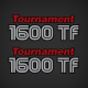 Tournament 1600 TF decal set