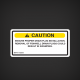 Boat Caution Label MRP 1743504
warning sticker
CAUTION ENSURE PROPER DRAIN PLUG INSTALLATION. REMOVAL OF FISH WELL DRAIN PLUGS COULD RESULT IN SWAMPING
MRP1743504
1743504 Caution, Fishwell drain Plg