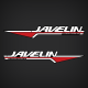 Stickers for Javelin Bass Boat TRAILER JAVELIN 