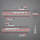 1986 Mariner 150 hp Gray Ghost decal set
outboard decals
vintage stickers