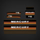 1984 1985 MERCURY Outboards 115 hp decal set (Outboards)