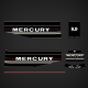 1986 Mercury 9.9 hp decal set

12836A89 DECAL SET (BLACK- 6 THRU 9.9) DESIGN I