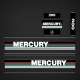 1990-1992 Mercury 200 hp decal set teal
9742A88, 9742T88, 9742A89, 9743T11, 9742A90, 9742T90, 9742A91