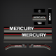 1991-1993 Mercury 150 hp Black Max decal set 813220A89