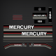 1989-1990 Mercury 150 hp Black Max decal set 813220A89