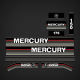 1991-1993 Mercury 150 hp Black Max oil injected decal set 813220A89