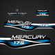 1999 Mercury 175 hp Bluewater Series Decal set

809688A99 DECAL SET (175 BLACK XL/CXL BLUEWATER)