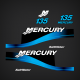 2000 2001 2002 2003 2004 2005 Mercury 135 hp Saltwater decals 
830169A00 DECAL SET 135 BLACK XL CXL
827328A7 827328T7 827328A8 8M0107145 827328T8
saltwater outboards
blue stickers
2.5L Carb sticker
vented top cowling 
motor cover
engine cowl