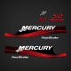 2000-2005 Mercury 5.0 hp Fourstroke Decal set 803634A001