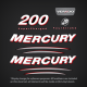 2005-2006 Mercury VERADO 200 hp decal set 892564A05