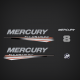 2016 2017 2018 2019 Mercury 8 hp FourStroke outboard Decal Set 8M0117945 8M0073681 sticker 8 Horsepower 8M0050645 decal m icon motor cover stickers