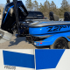 NITRO Voodoo Blue
2018 2019 2020 2021 2022 Mercury 250 hp 4.6L V8 Pro XS Color decals only Decals set - 
8M0142186 graphic kit Top Cowl
8M0142187 stickers Pro XS Lower Cowl
8M0145998 DECAL 250 Horsepower
z21