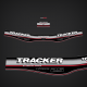 1999 BY Mercury MARINE Tracker 25 hp 4 Stroke outboard Decal Set 856144A98 PRO SERIES STICKERS BIG FOOT