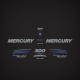 2014 Mercury 300 hp Verado Pro FourStroke Blue Decal set 8M0103041