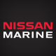 Nissan Marine Outboard Lettering decal set