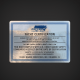 Regal Marine Industries Yacht Certification label
Yacht Certification sticker 
Decal Reads:
NNNN CERTIFIED using ABC standards
DESIGN COMPLIANCE WITH NMMA REQUIREMENTS IN EFFECT ON DATE OF CERTIFICATION IS VERIFIED. MANUFACTURER RESPONSIBLE FOR QUALIT
