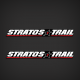 1991-1997 Stratos Trail Custom Frames Trailer Decal Set