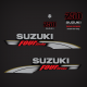 2004-2011 Suzuki 250 Hp FourStroke EFI Decal Set 