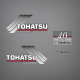 1996-2005 TOHATSU 40 HP AUTOMIXING DECAL SET M40D2*
