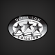 CALIFORNIA 3 STARS ULTRA-LOW EMISSION DECAL SMALL