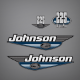 1999 2000 Johnson 225 hp Ocean Pro decal set 0346705 0346496 0346715 0346714 0346493 decals stickers