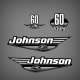 2000 Johnson 60 hp Ocean Pro decal set*