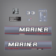 1990-1993 Mariner 3.3 hp 2 Stroke Decal Set