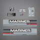 1994-1995 Mariner 2.5 hp 2 Stroke Decal Set 816014A97