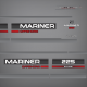 1994 1995 1996 1997 1998 MARINER 225 HP OFFSHORE 3.0 LITRE DECAL SET DECALS STICKERS
822801A95
814277A18 814277T18 814277A19 814277T14 814277T14 814277T15 814277T15 814277T25 814277T25
Computerized Ignition System