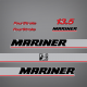 1998 1999 2000 2001 2002 Mariner 13.5 hp decal set 881843A01