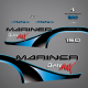 2000 Mariner optimax Digital Saltwater 150 hp decal set 804684A00 decals outboard stickers