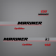 2001-2002 Mariner 135 Hp Optimax Decal Set *