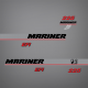 2001-2002 Mariner 225 Hp Electronic Fuel Injection Decal Set *