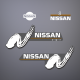 2000 2001 2002 2003 2004 Nissan 8 hp decal set