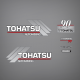  1996 1997 1998 1999 2000 2001 2002 2003 2004 2005 Tohatsu 90 hp automixing decal set 
outboard model M90A