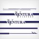 Boston Whaler - Ventura 16 sixteen BW double harpoon stripping set - 2001- Combined Color - Navy Blue  and Silver