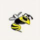 2006 Bumble Bee Front Console Logo Decal