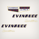 1956 Evinrude 10 hp Sportwin Decal Set