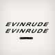 1963 Evinrude 40 hp BigTwin decal set 40302D