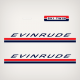 1969 Evinrude 33 hp Ski Twin Decal Set 0279107