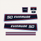 1981 Evinrude 50 hp decal set 0281670 (Outboards)