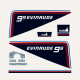 1981 Evinrude 9.9 HP 10 HP SAIL decal set (Outboards)