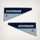 1984 Evinrude 9.9 hp 15 hp E15RCOB decals
decal set stickers sticker